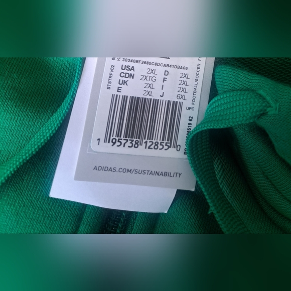 Adidas Mens Mexico DNA Full Zip Hoodie - 2XL BRAND NEW - Picture 4 of 4